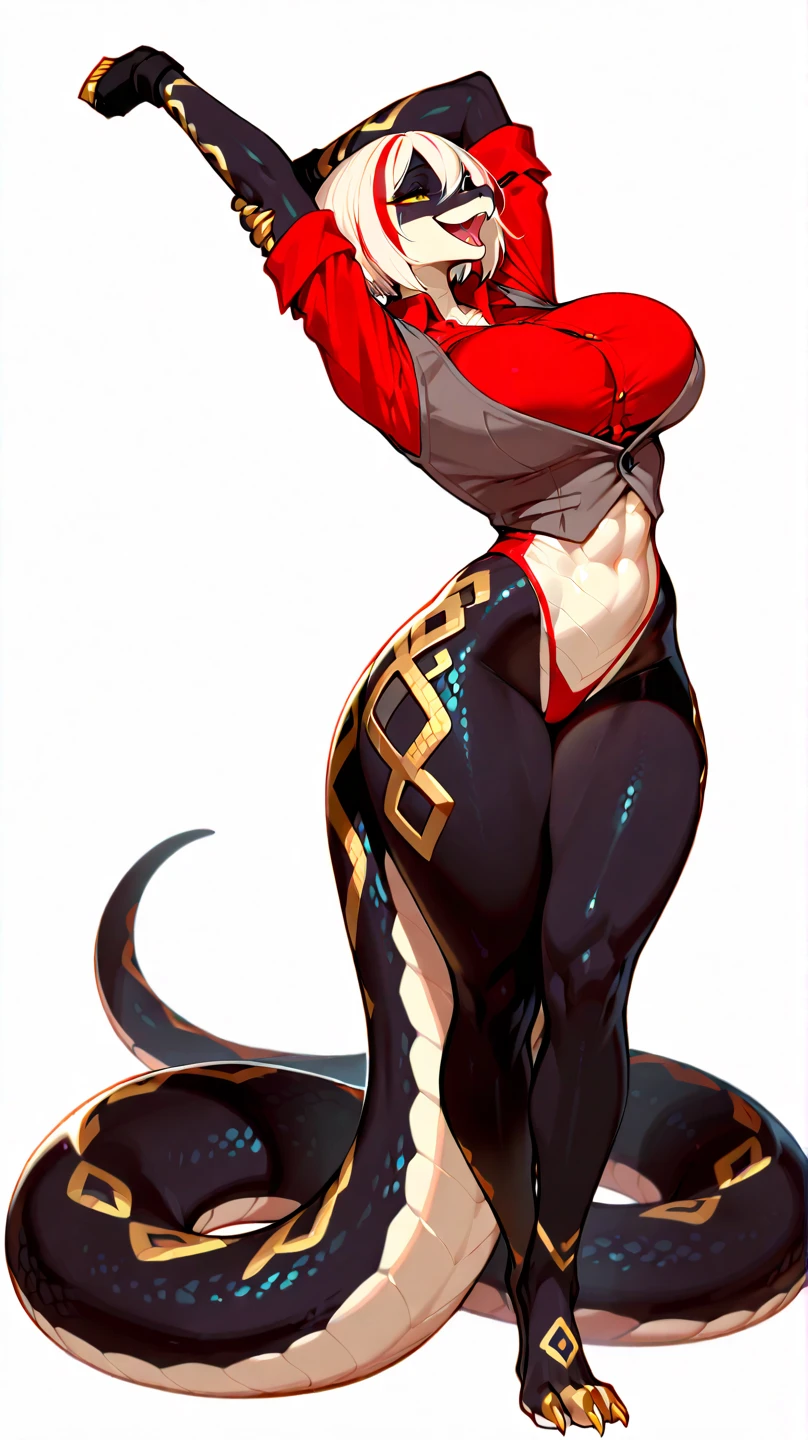 Anthropomorphic Female Dragon