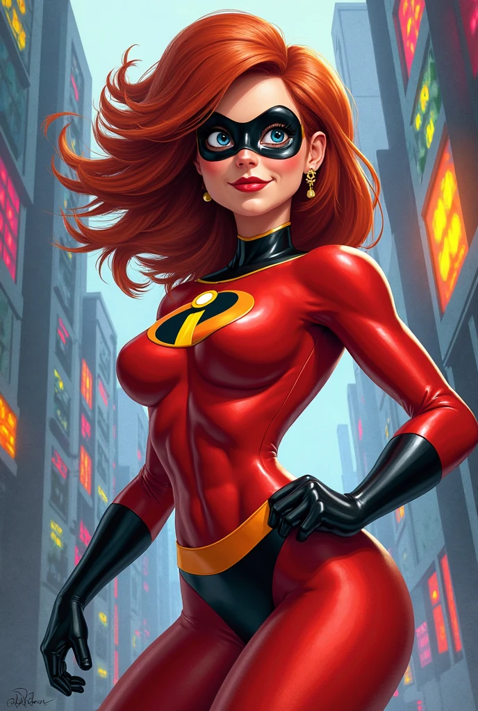 Elastigirl ( animated caricature )
