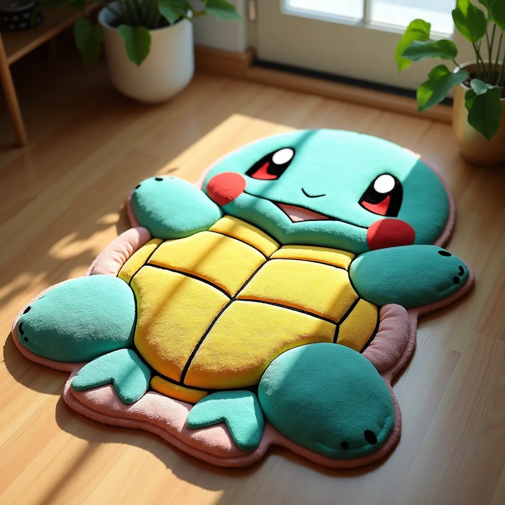 The carpet of anime characters is coming