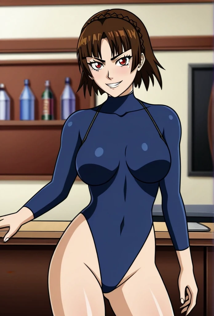 (best quality,4k,8k,highres,masterpiece:1.2),ultra-detailed,(realistic,photorealistic,photo-realistic:1.37),1girl,beautiful detailed eyes,beautiful detailed lips,extremely detailed face and body,long eyelashes,tight ripped outfit,round big breasts,sexy thighs,behind view,nudity,erotic,sensual,attractive,beautiful,detailed,vivid colors,lighting,cinematic,dramatic,dark fantasy