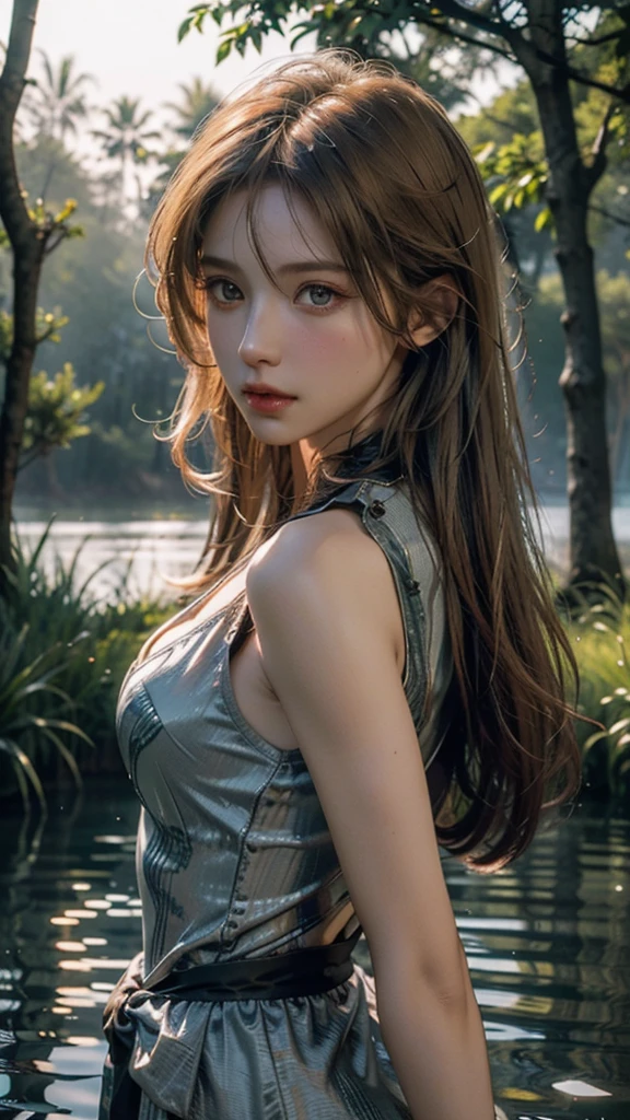 (Best quality,4K,8k,high resolucion,Masterpiece:1.2),Ultra-detailed,(Realstic,photoreallistic,photo-realistic:2.37) half-opened minimalist sexy bedtime lingerie ,European woman, femme, indoor ,Frenchwoman, full waist up pose , upper knees pose , femme italienne, femme italienne, cheveux blonds et grands yeux, maquillage naturel, dezentes Maquillage, gros seins, mineur, Garden Background, gros seins, gros cul, cheveux blonds, timide, corps fine, collier, boucle d'oreille, talon, bijoux, , yeux bleu, dans un jardin, casque audio rose, yeux bleu, blue eyes, cosplay, gant noir, overall Black garment clothes , cheveux style gotique noir, hair tied up, vue tout le corps, view of the whole body, femme nude
