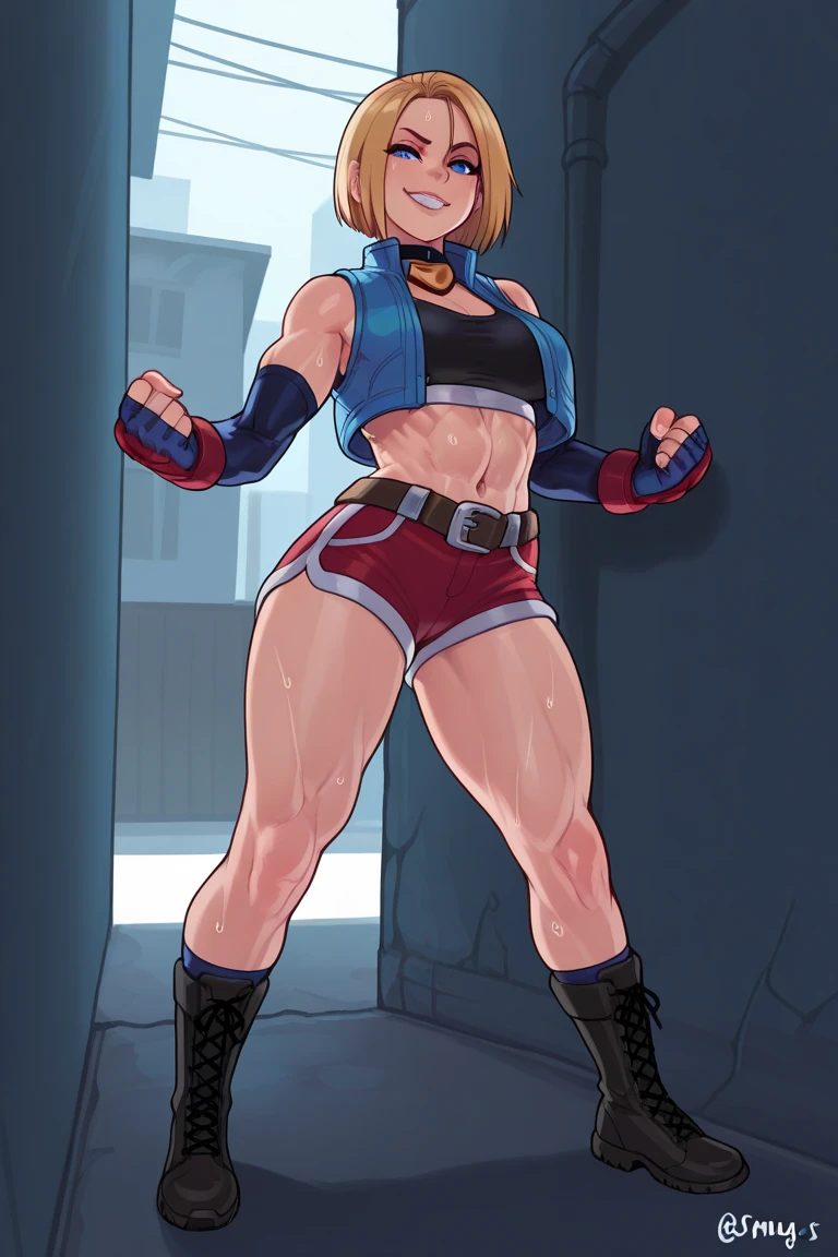 Hyper realistic super detailed sexy SFJuni , Very detailed, expressions faciales sexy, seductive facial expressions, [:(Face detail: 1.4): 0.4], ((freckles)), 16K resolution, 4k resolution, dynamic lighting, High definition resolution, (hyper realistic: 1.4),(contrasting background: 1.5), (peau propre), (lighting cinematic: 1.7), (intime), (Technologie NVIDIA RTX Ray Tracing), (outdoors), (Ventre plat parfait), (image couleur), ((SFJuni)). small breasts, blush, 1woman, small breasts, bangs, (((rear view))), collarbone, solo focus, outdoors, sweat, pov, no bra, ((SFJuni)), antenna hair, blue eyes, scar on cheek, small breasts, ((naked)), ((city street)), ((running), ((facing away)), ((red hair)), ((sagging breasts)), (((SFJuni))), ((())), ((abs)), ((brightly lit)), (((red hair)), ((camel toe)), pokies,