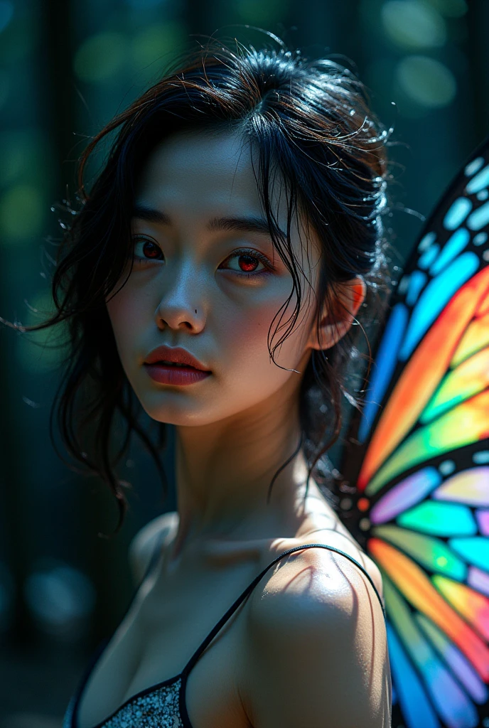 A butterfly that eats human flesh