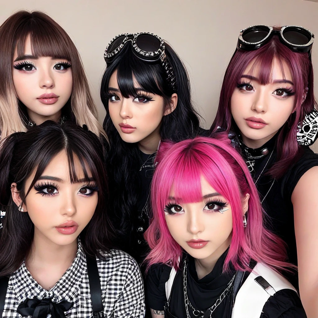 dois garotos gays apaixonados fazendo amor um de cabelo rosa e outro de cabelo preto kawaii sexy bonitos pau grande