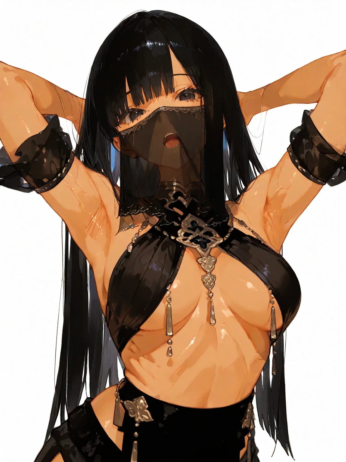 alone、1 girl、((SD Character))、Transform、((Chibi Character))、((3 heads))、((low length))、((Child body type))、cute,, Mini cute style for women, Fluffy orange hair , Nice art style、smile、((Wet and sheer costume))、((Exposing the nipples))、((Exposing the female genitals))、((Belly Dance Costumes))、((Chubby))、((Wide-open legs))、((Very small breasts))、((Very long chest))、((Very droopy breasts))、((Very long and droopy breasts))、((Very large areola))、((Very large nipples))((Nightclub))、((Glittering Stage))、pole dance、((Nuru hips and sexy squat dance))、((Dark Skin))、((Sunburn mark))、((Oily skin))、((Oil dripping from the whole body))、((Oil splattering from the body))、((Push your hips forward and lean your torso back))、((Squirting forcefully from between the legs))、((A large amount of transparent mucus dripping from the crotch))
