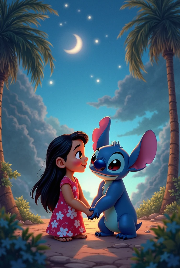 Angel and stitch in Lilo and stitch