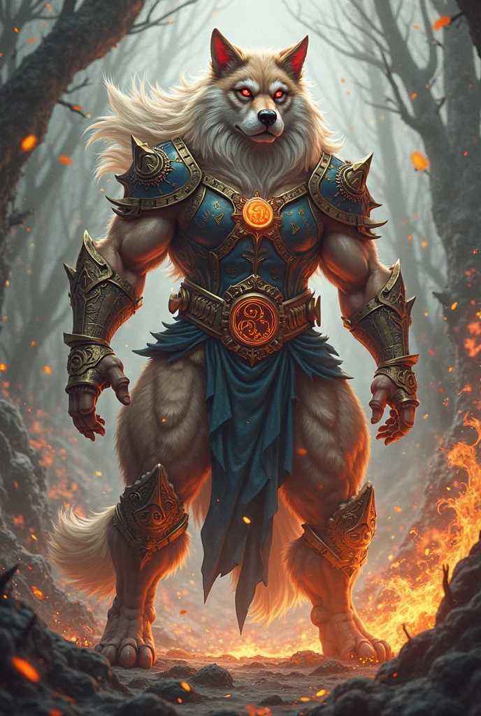 ultra-detailed, masterpiece, masterwork, high quality, best quality, hdr, (nature, night), posted on e621, (by darkgem), nsfw, male, solo, chibi, (white little body werewolf), canine, (long silver hair, yellow eyes, white body, roar), stylish pose, dynamic angle, (micropenis, foreskin, childpenis, perfect balls)
