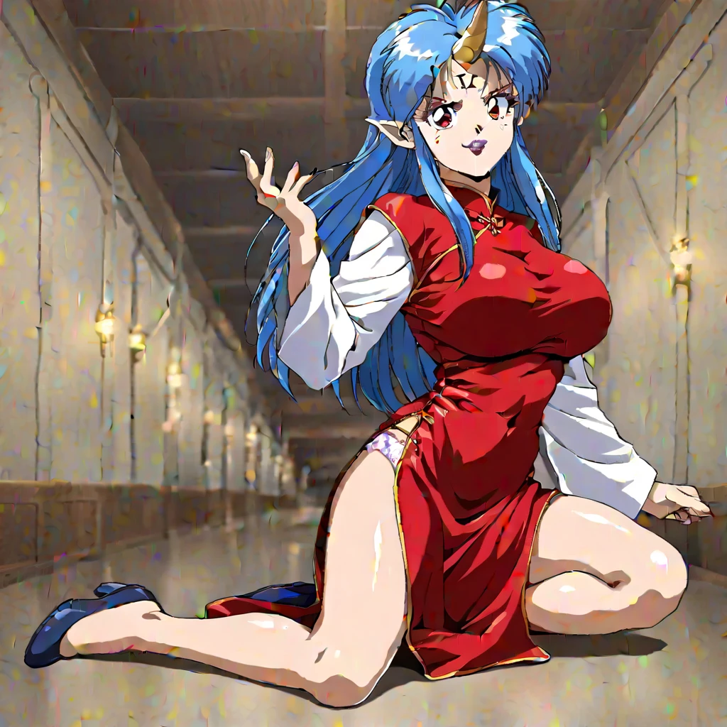 masterpiece, best_quality, 1girl, solo, felicia \(vampire\), cat_paws, blue hair, cat tail,, masterpiece, best_quality, 1girl, solo, full body, standing