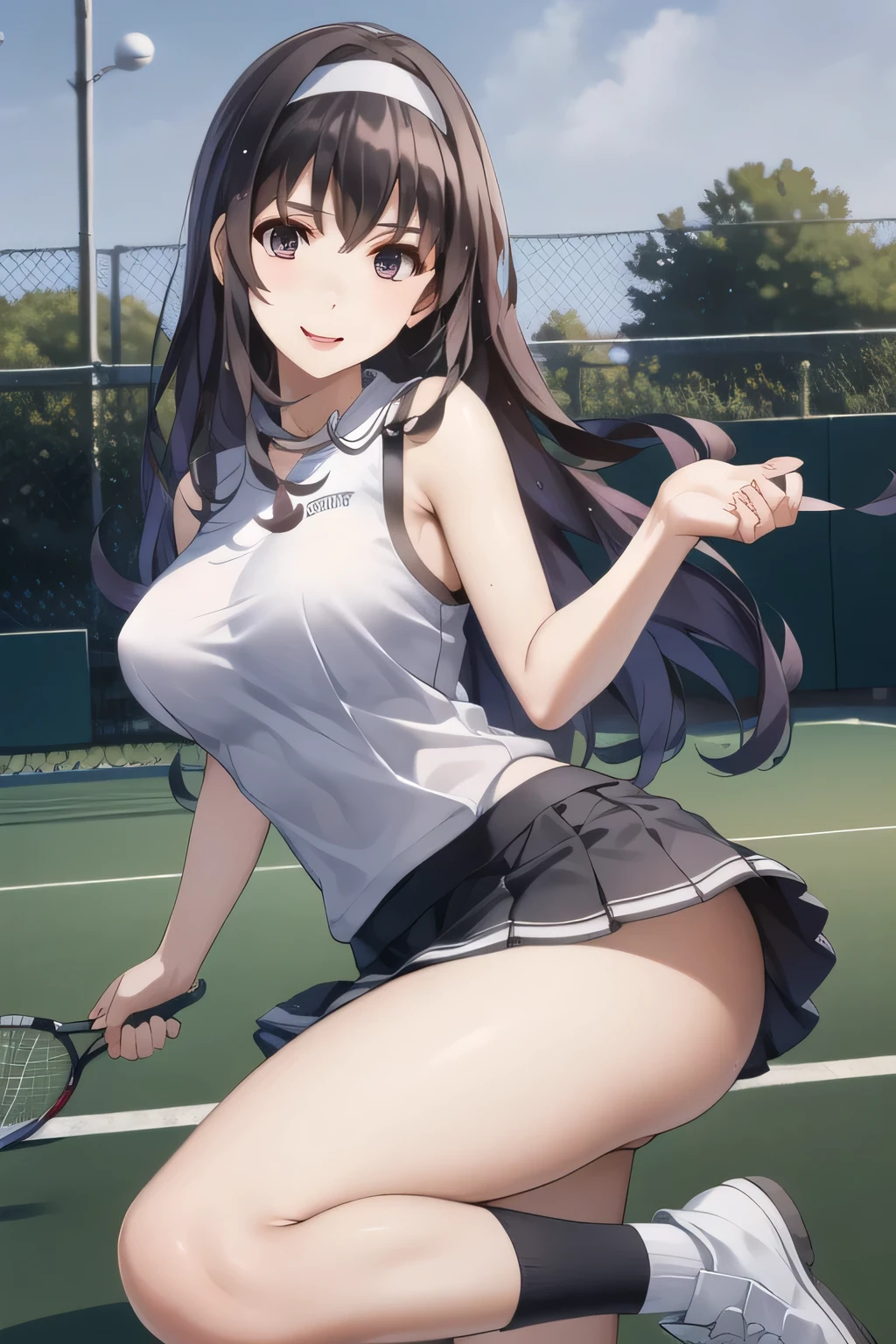 (perfect anatomy, anatomically correct, super detailed skin), 1 girl, japanese, 19 years old, shiny skin, white skin, watching the view, front view,
beautiful hair, beautiful face, beautiful detailed eyes, gold eyes, (long hair:1.7, side ponytail:1.5, light brown hair), babyface, mole under eye,
beautiful clavicle, beautiful body, beautiful breasts, beautiful thighs, beautiful legs, large breasts:0.5, seductive thighs, cameltoe, break,
((symmetrical clothinetallic)), ((pink tennis uniform, short sleeve, shirt, skirt, socks, tennis shoes), white panties), ((slave collar)), break,
(((((brown rope)), shibari:1.5, (shibari over clothes)))), ((arms behind back:1.5), breasts bondage, arms bondage legs bondage), (((toys in panties))),
((ashamed, open mouth)), (standing),
(beautiful scenery), evening, (tennis court),
(8k, top-quality, masterpiece:1.2, extremely detailed), (photorealistic:1.2), beautiful illustration, cinematic lighting,