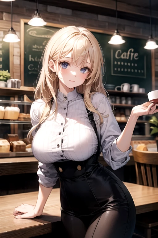 ((Highest quality)), ((masterpiece)), (detailed), One person,Age 25,(Black knit sweater),(mini skirt),Shoulder Bare,Santa,Santaクロース,blonde,Shortcuts,Big Breasts,blush,Underbust,(Her cleavage is visible),(Excited expression),(Seduce),night,indoor,Dim lighting,(In a dimly lit room),(In a messy room),Browsing Caution,sexy,dirty,Sweat