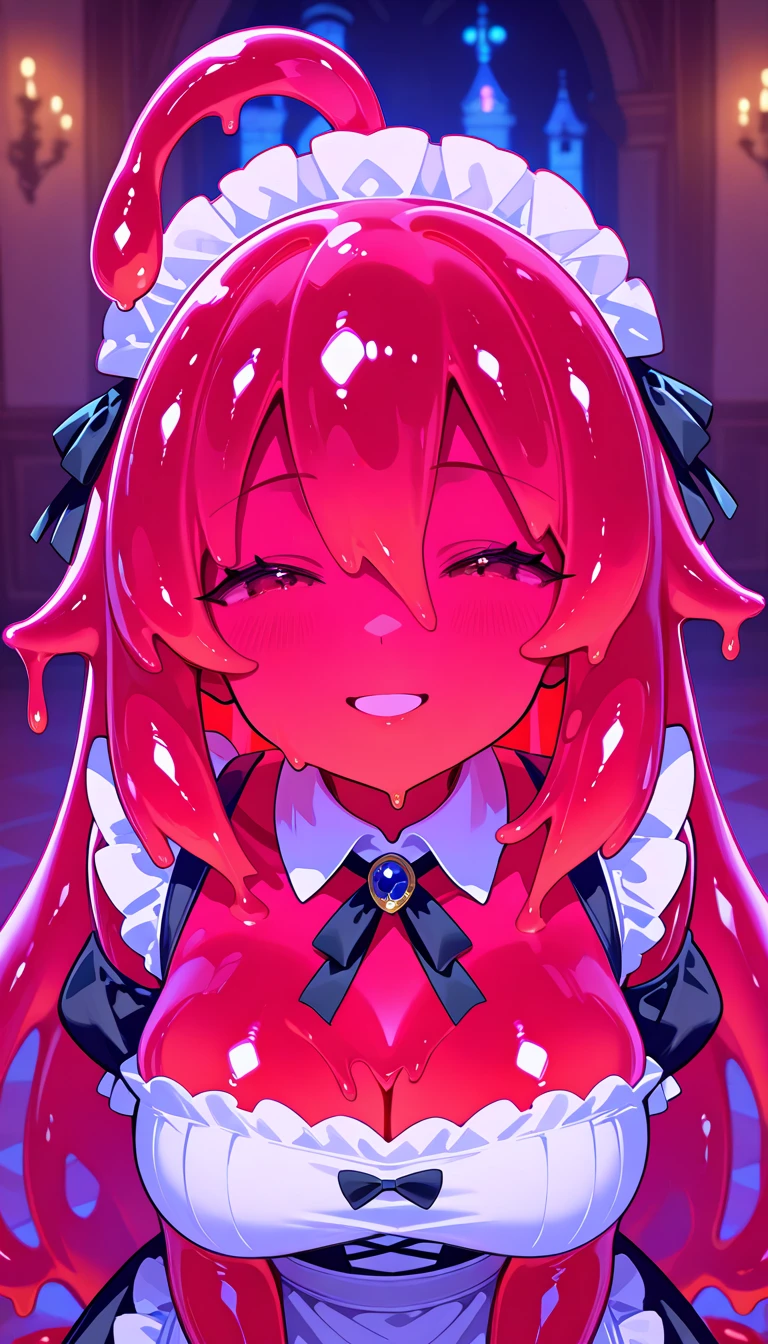Body covered in 、Naked、、Covered in semen,girl、Naked、Ahegao、Creampie、Climax、Heart shaped pupil、uniform