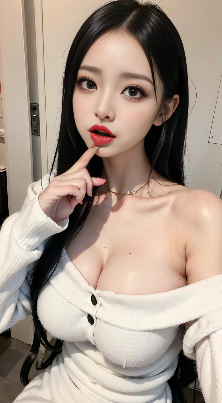 a very sensual female character, more sensual, appearing semi-naked from the Gothic style with a full body , long hair and very beautiful, lots of naked sensuality
