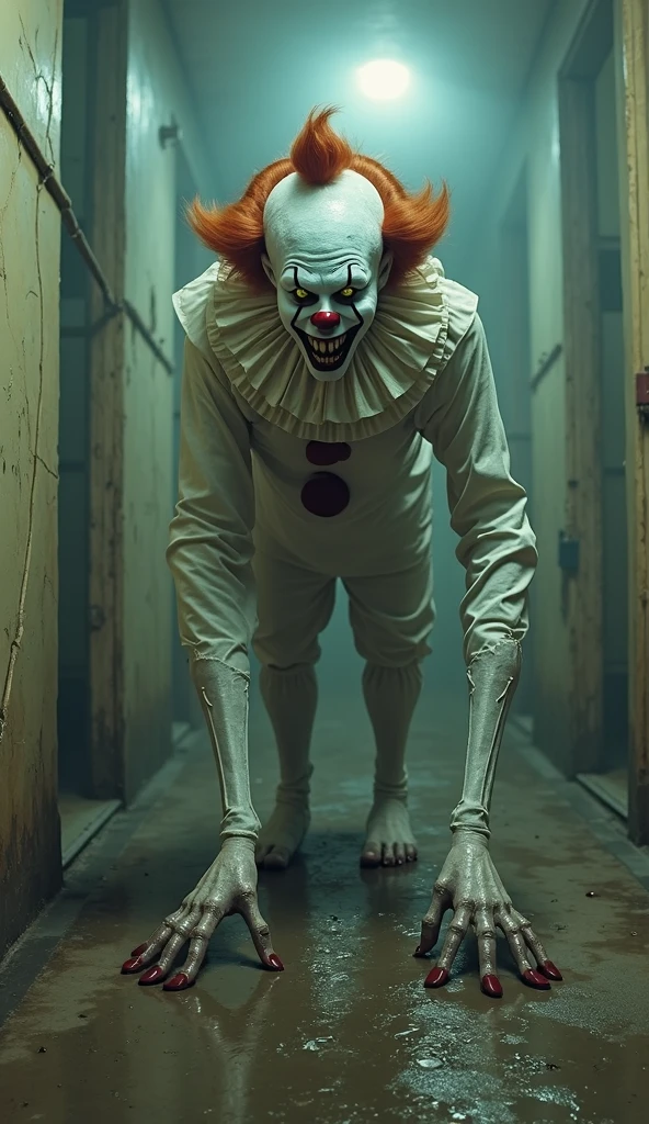 generates whisper of fog with a clown
