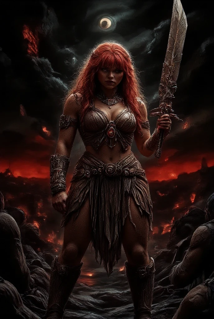 Full body female demon totally naked without any clothes showing the nature of her entire body her skin reflects the red and yellow of the fire inside her, Her breasts and nipples seem to burn, her vy open her slit excitingly open her beautiful pubic hair - long curly red like her hair, Her fleshy vaginal lips peek out and her legs and her fiery red clitoris, visible perfect in focus, big , beautiful perfect like your perfect goddess face, Your green eyes dazzle you with a depth that reflects the universe within them. Perfect naked, alas bigs extendidas,blue colors various shades, shiny like metallic,Their feathers like sharp swords and daggers ready to create more death and destruction. Environment full of skulls and skeletons piled up the desolate landscape burned smoking, the hellfire background, she walks. Facing the camera walking towards me, take a photo from bottom to top. Perfect focus clear and defined image. A demoness doesn't need underwear. Take off her panties and bra. I have very long pubic hair because I have never trimmed it and I am thousands of years old.,My hot vagina at 100 degrees through the vaginal slit looks like fire inside her body and her shiny yellow clitoris at like a thousand degrees, Perfect, I have perfect, firm, perky breasts, size 155 and my firm nipples are perfect, very human and beautiful. , My face is the most beautiful on earth and in my green eyes you can see the universe reflected..Full body female demon totally naked without any clothes showing the nature of her entire body her skin reflects the red and yellow of the fire inside her, Her breasts and nipples seem to burn, her vagina wide open her slit excitingly open her beautiful pubic hair - long curly reddish like her hair, Her fleshy vaginal lips peek out and her legs and her fiery red clitoris, visible perfect focused, big ,