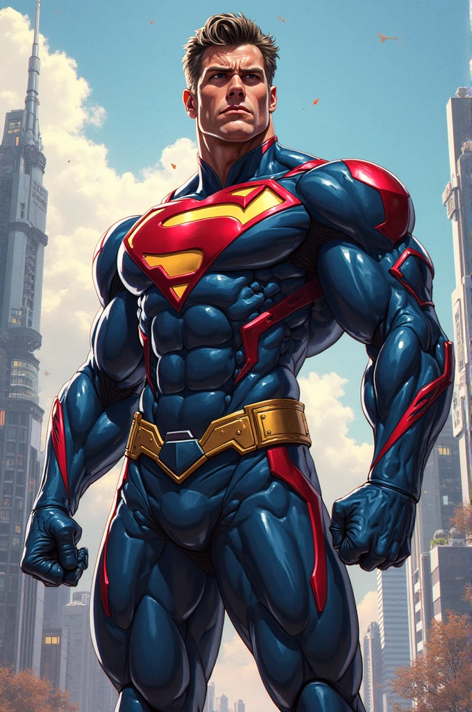 Superheroes fight for humanity