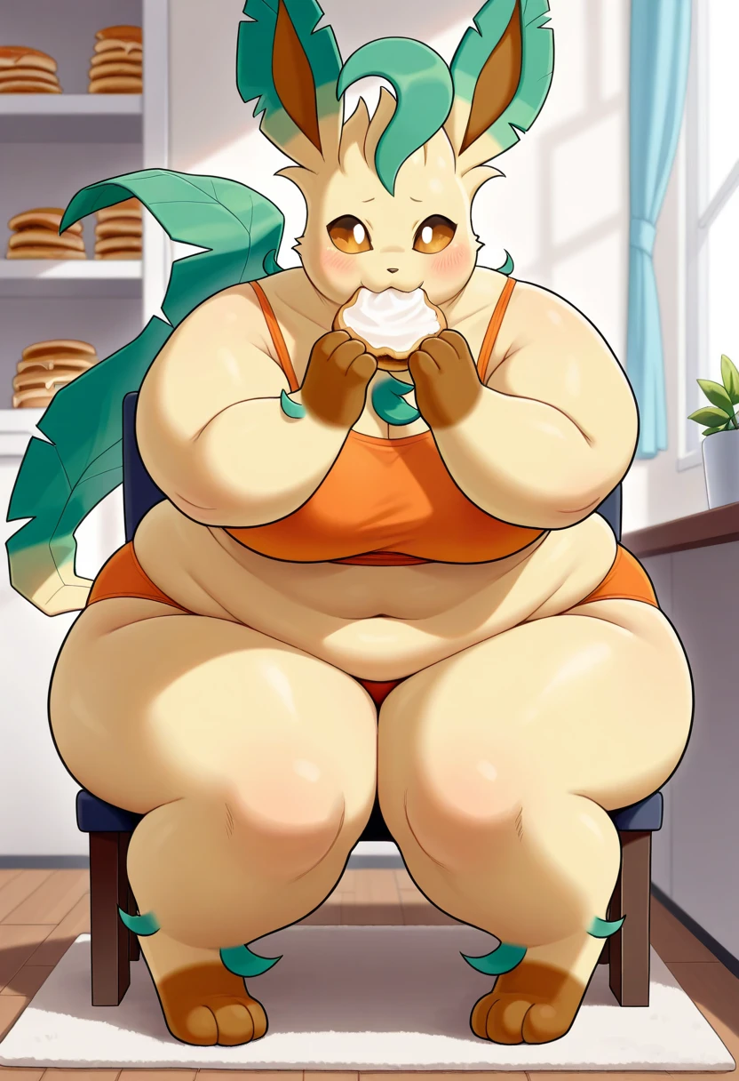 zPDXL,anime artwork score_9,score_8_up,score_7_up,2d,by huffslove,huffslove,Expressiveh,(source_anime),raytracing,rating_questionable,rating_safe,
solo,mature female,anthro elephant,toned,tall,tall female,chubby,chubby female,sharp facial features, ,big breasts,
indoors,living room,japanese house,scenery,
yellow t-shirt,
absurdres,medium hair,orange hair,curley hair,pink eyes, blue skin
cowboy shot,looking_at_viewer,cute,attractive,
standing,eye contact,sitting on floor,light smile,motherly,sitting,on floor,(shirt lift:1.2),nipple,one eye closed,winking,
. anime style,vibrant,studio anime,highly detailed,zPDXLxxx,feet,barefoot,pale blue soles,toes,blushed soles