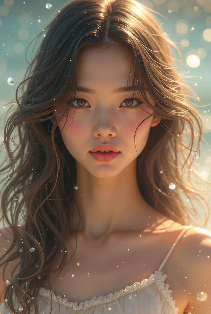 Masterpiece, Best Quality, (Very Detailed CG Unified 8k Wallpaper, Masterpiece, Best Quality, Ultra Detailed, Best Shadow), (Detailed Background), (Beautiful Detailed Face, Beautiful Detailed Eyes), High Contrast, (Best Lighting, Very Delicate Beautiful), 1girl, ((Colored paint splashed on transparent background, Dulux,)), ((caustic)), Dynamic angle, Beautiful detailed glow, Denim photo,