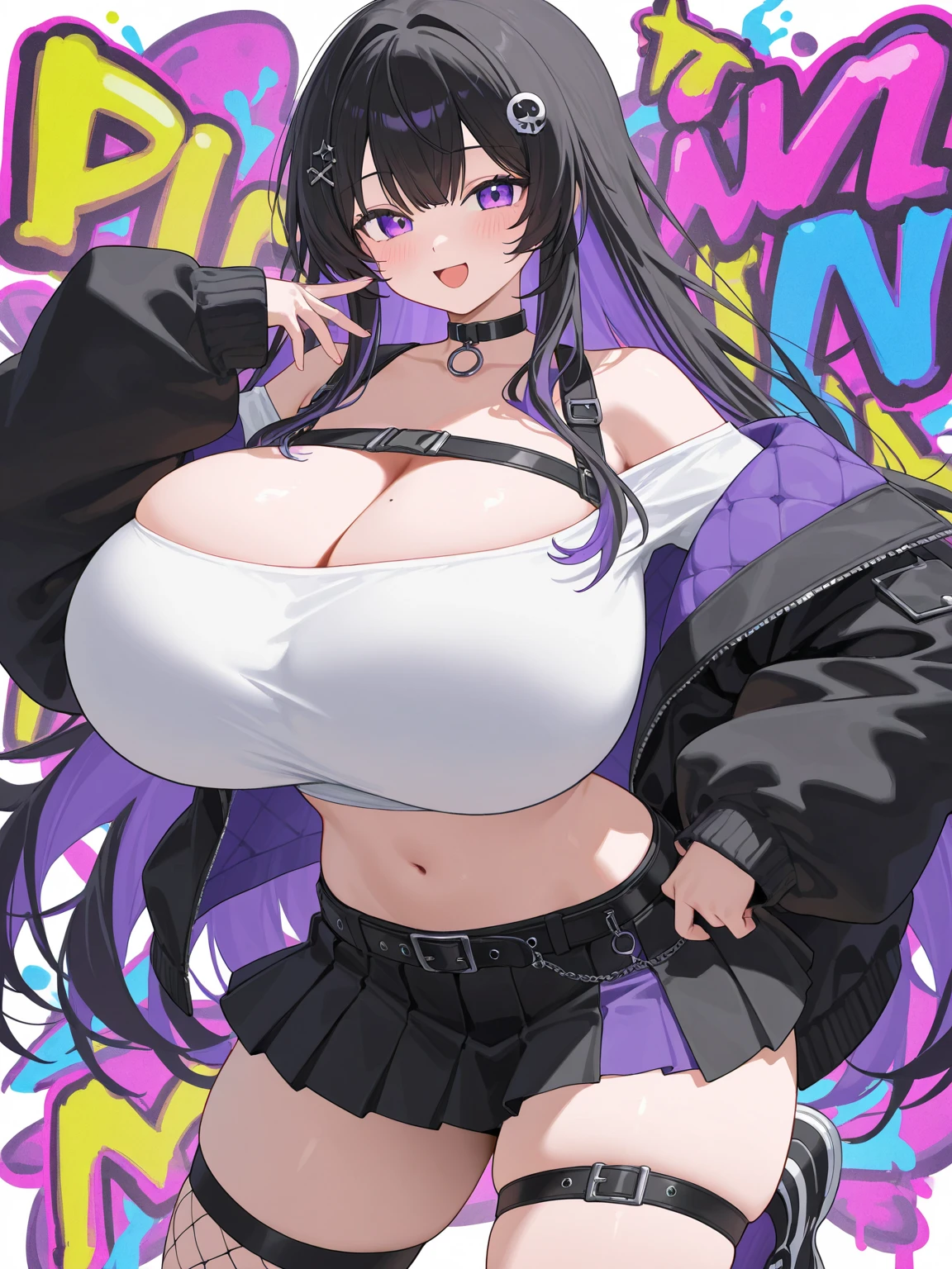 Bunny Girl,Rabbit ears,Bunny Girl,Idol singer,star,Dark Magic, Dark Forest, negaive energy, hell, Blank, Star, Black Hair,A girl,M-pose,Kneeling,鬼on stage,Photos,Unreal Engine 5 Photorealistic Rendering,(Cover comic magazine:1.6),game character, Role Player, Standing on Kyoto Castle, Pretty Face, Arm tattoo,Tattoo on the chest,ace of spades,Belly tattoo,Body hyperreality,thick muscles,Wet body,Liquid dripping from the body,Sweat,excellent!! Types with bobelon, Big Case, Moisturizing and radiant body, Short brown hair,Pink latex coat,prom,Nightclub,on stage,spotlight,Put your hands behind your back,Onlookers,Heart-shaped,White Net Garter,Side back,Fisheye View