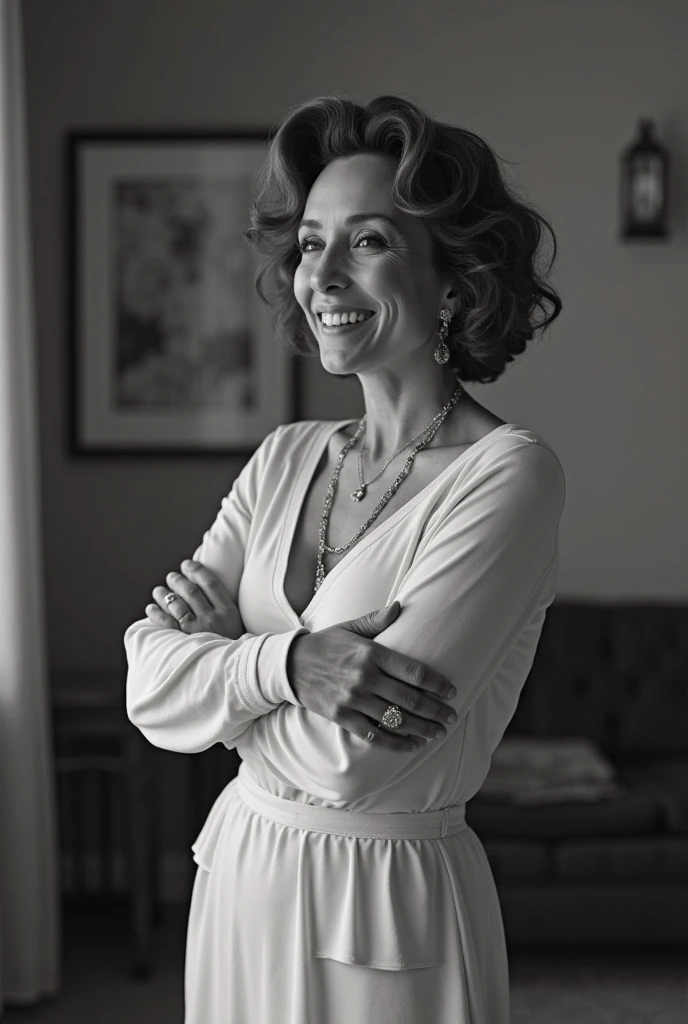 Beautiful old woman, curly hair,smile,sexy,80 years old,sexy,wearing necklace,Beautiful older woman, cute,smile,sexy,80 years old,,sexy,wearing a pearl necklaceold woman,busTy,Curly hair