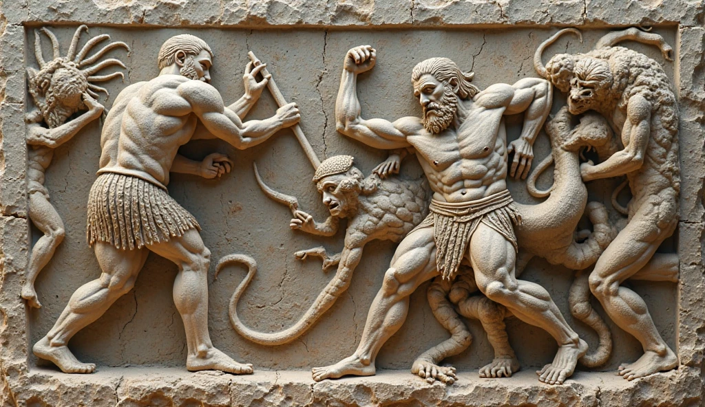 Sumerian ancient man from Mesopotamia, full length for a short story