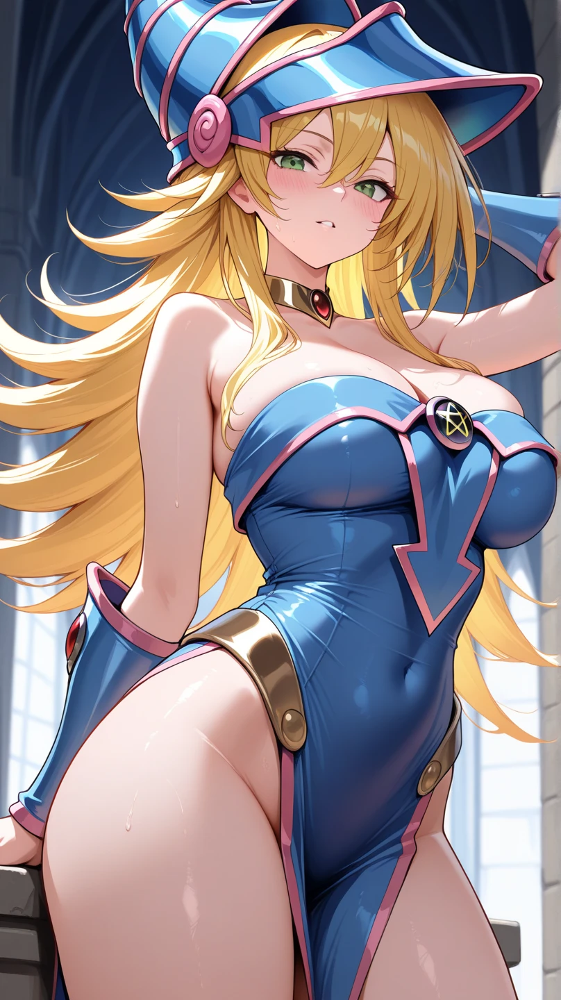 ((Best quality, Masterpiece, Nonsense)),1girll:1.9, Sexy, ( , Expressive blue eyes, shoulder-length blonde hair, Long hair,Loose and fluffy hair),Dressed Supergirl cosplay (Super Girl Suite custom role-playing), Shortest red skirt,eechi, Terrace in 1 building, supergirl, cleavage, tiny thong, t back, g string, big tits,  big butt, tiny top suit, sexy hero pose, hard niples, sweaty skin, side boob, super girl logo in the chest