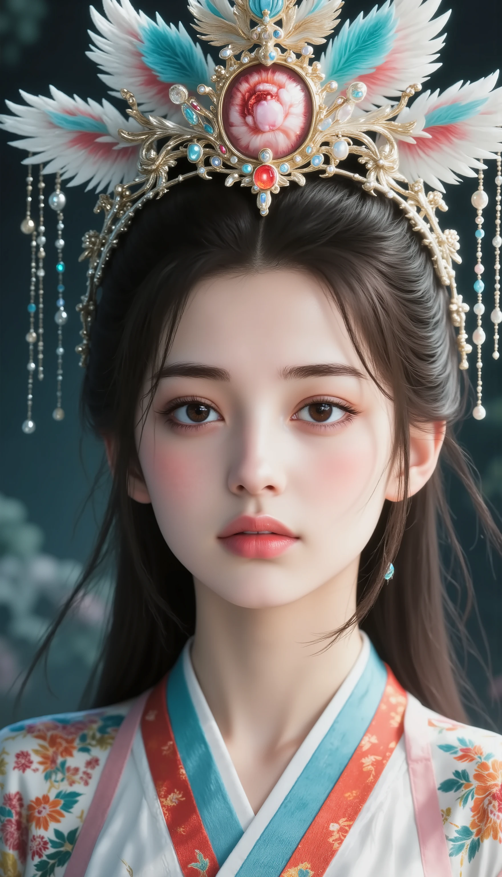 (surrealism), (illustration), (high res), ( 8,000), (Very detailed), (最佳illustration), (Beautiful and delicate eyes), (最OK质量), (Very detailed地), ( Masterpiece), (wallpaper), (realistic), (Natural Light), (Side Light), (Exquisite face), (高度细致realistic的皮肤纹理), (anatomically correct), (), (1 girl),(Hyper-realistic 8,000 CG: 1.2), Perfect work of art, Exquisite pattern , intricate details, (An unrivalled Masterpiece, 最OK质量: 1.2), ( Extremely Complex : 1.2),OK,Thong