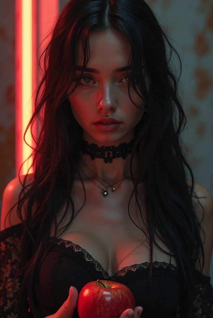 A beautiful Instagram model, (long black hair, wearing a beautiful outfit) , full body view, ((big boobs)), (hourglass figure), (white girl), detailed face, beautiful eyes, luscious lips, cinematic lighting, photorealistic, highres, 8k, (best quality:1.2), (realistic:1.37) , (full body view)