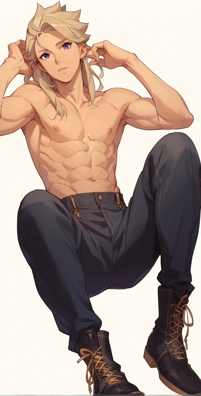 masterpiece, ((masterpiece)), Best quality, complex parts, expressive eyes, perfect face, detailed face, Very detailed and beautiful figurine, ultra-realistic, detailed body, detailed pectoral muscles, ((male focus)), detailed muscles, convex, не носить топы A handsome boy, 17 years, athletic build, Perfect body, Aesthetically beautiful, erotically tempting, seduction, offers herself in beautiful sexy tango panties, with round perfect buttocks, muscular, sweaty after workout, Wearing a Venetian mask with peacock and bird of paradise feathers., in white, Red and gold colors, diamond chips all over the body