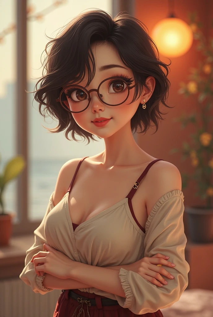 (masterpiece, best quality, 8k wallpaper, high resolution, ultra-realistic), 1 girl, 20 years old, junior high school student, (masterpiece: 1.2, best quality), (realistic, photorealistic: 1.4), 1 girl, black hair, masterpiece, exquisite, {beautiful and meticulous girl}, 1_girl, 18-year-old white girl Beck has black hair and especially white skin. She is very fair-skinned, (masterpiece, best quality, 8k wallpaper, high resolution, ultra-realistic), , 1 girl, 20 years old, Japanese with afro (masterpiece: 1.2, best quality), (realistic, photorealistic: 1.4),"(masterpiece, best quality), afro hair, looking at viewer, wearing sunglasses, wearing swimsuit, cleavage, D cup, sexy pose, dynamic pose, full body, white skin, black hair, looking forward, laughing, smiling, having fun,