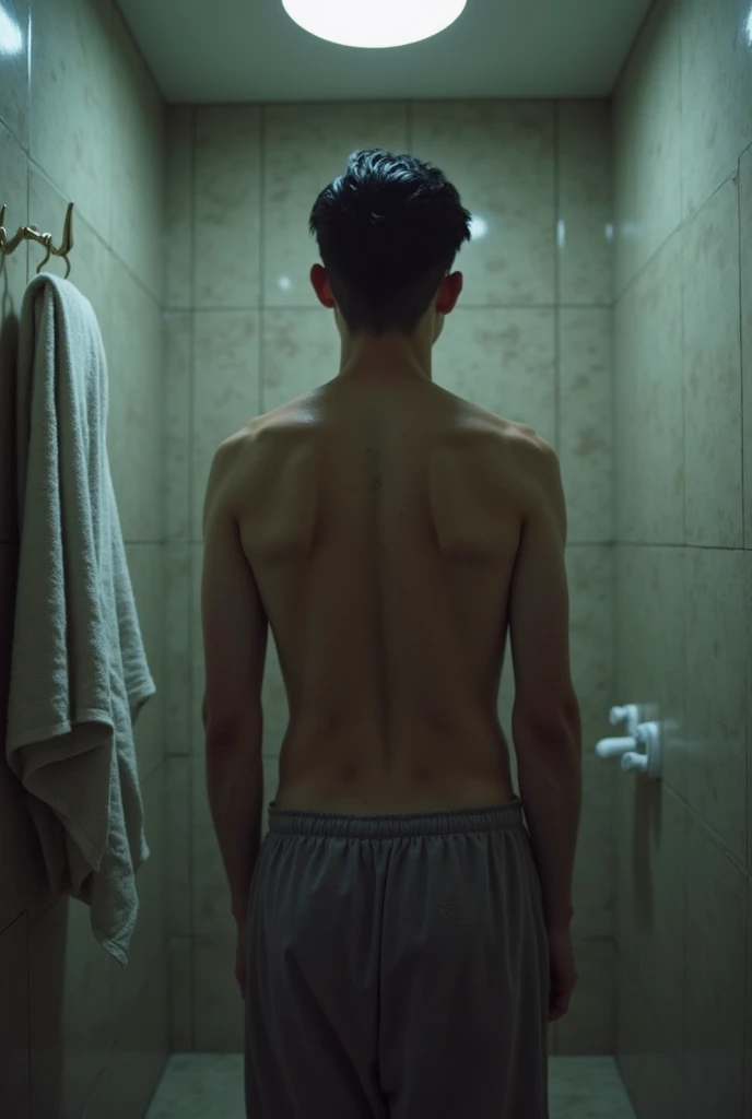 chico adolescente naked, naked, Sixteen, Bathroom, undress