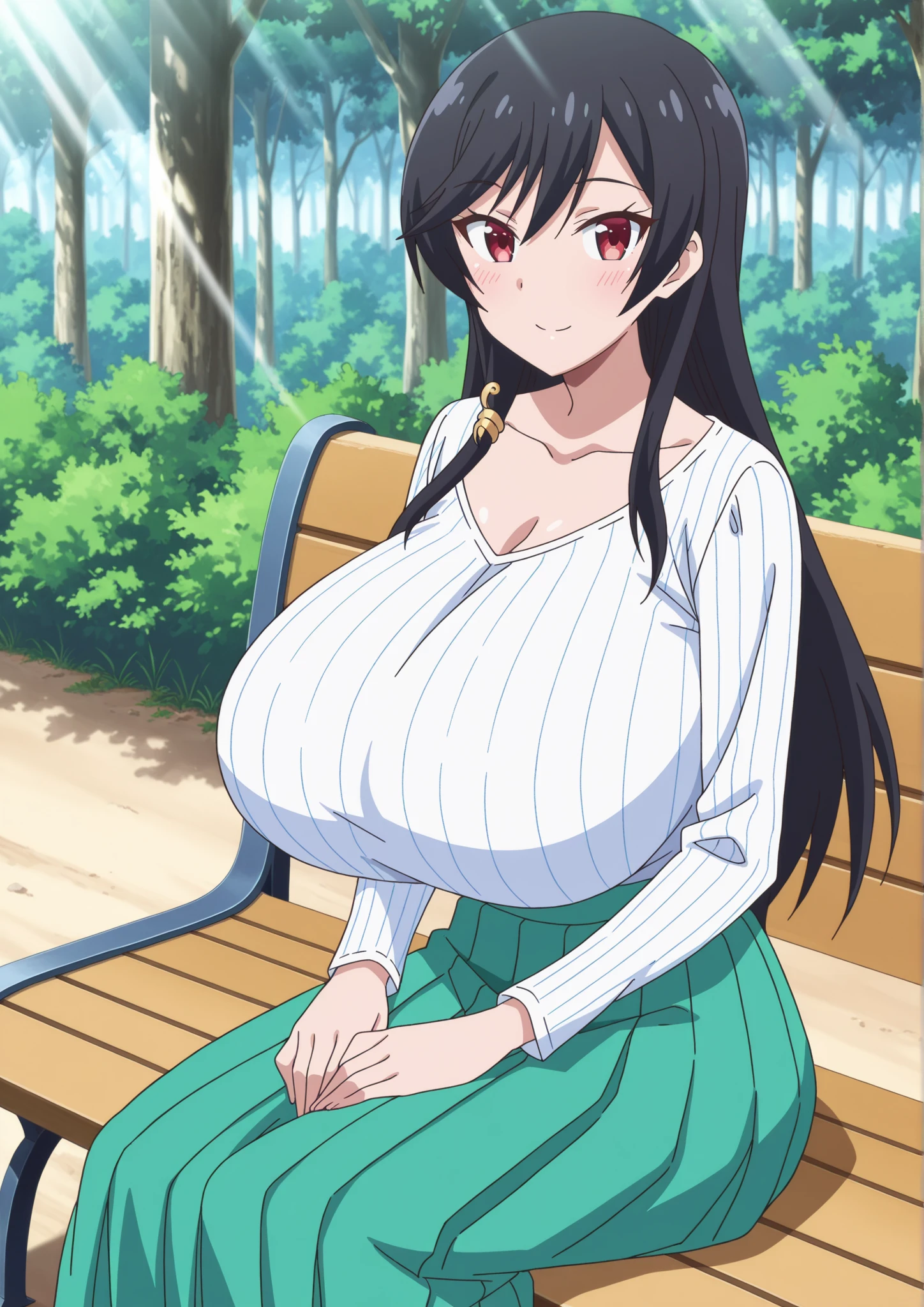 Nezuko chupando teta busty big tit con traje de mai shiranui