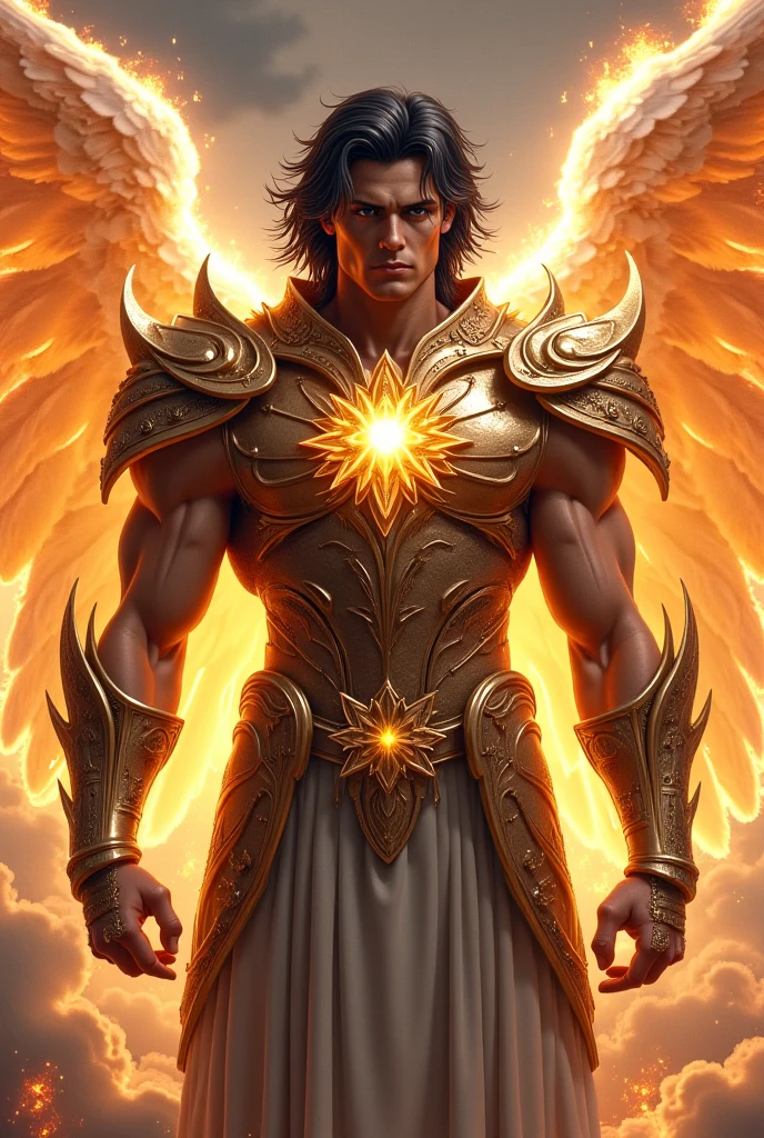 God of the sky, strongly linked with fire, the sun and time. --auto