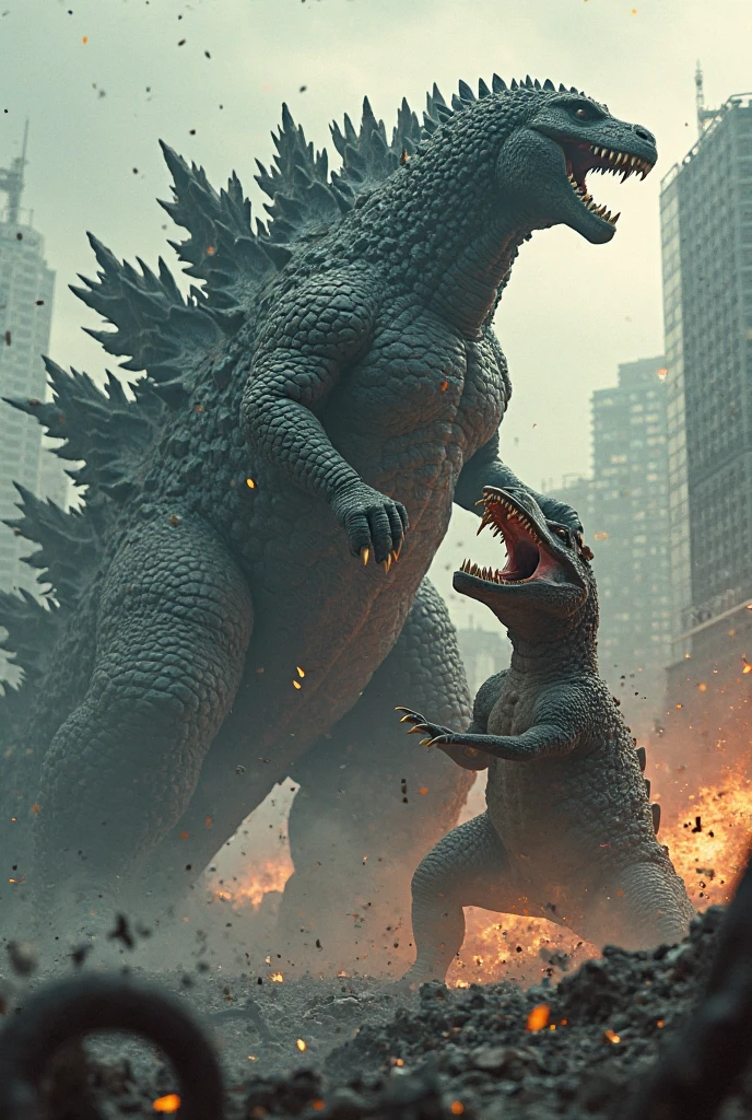 3d Naruto vs Godzilla