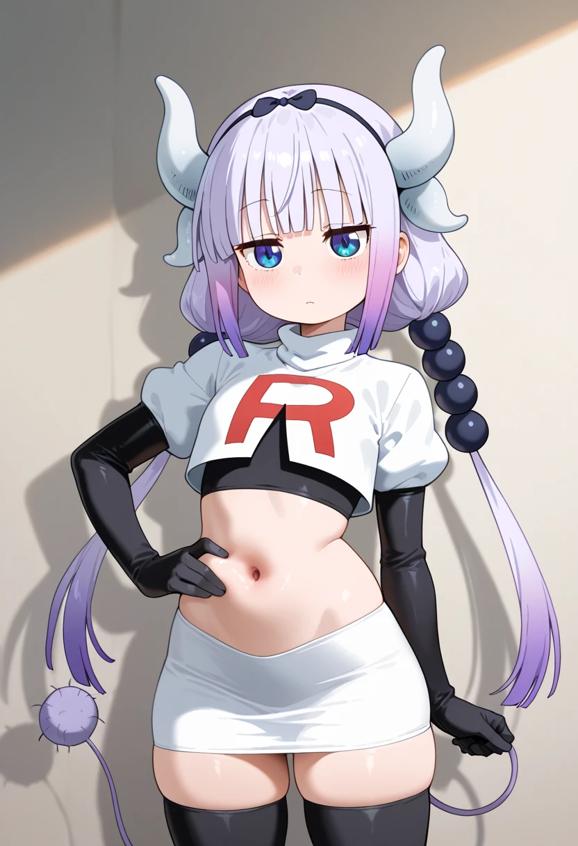(highly detailed:1.3), 1girl, solo, light smile, (white background:1.2), ba_haruna_track, without jacket, without tail, sunglasses, looking at viewer, standing facing forward, crossing both arms under her breasts, Ultra-detail, (highres:1.1), best quality, (masterpiece:1.3), cinematic lighting、short t-shirt showing the shape of her belly button clearly..20cm game pants:1.8)、(The bottom of the uniform is a pair of tight red short bloomers, clearly showing the shape of her buttocks with her bare legs, showing the shape of her buttocks clearly..5cm game pants:1.8), full body、beautiful eyes、looking at viewer blushing、Shining thighs、bare legs, NSFW, lewd.
