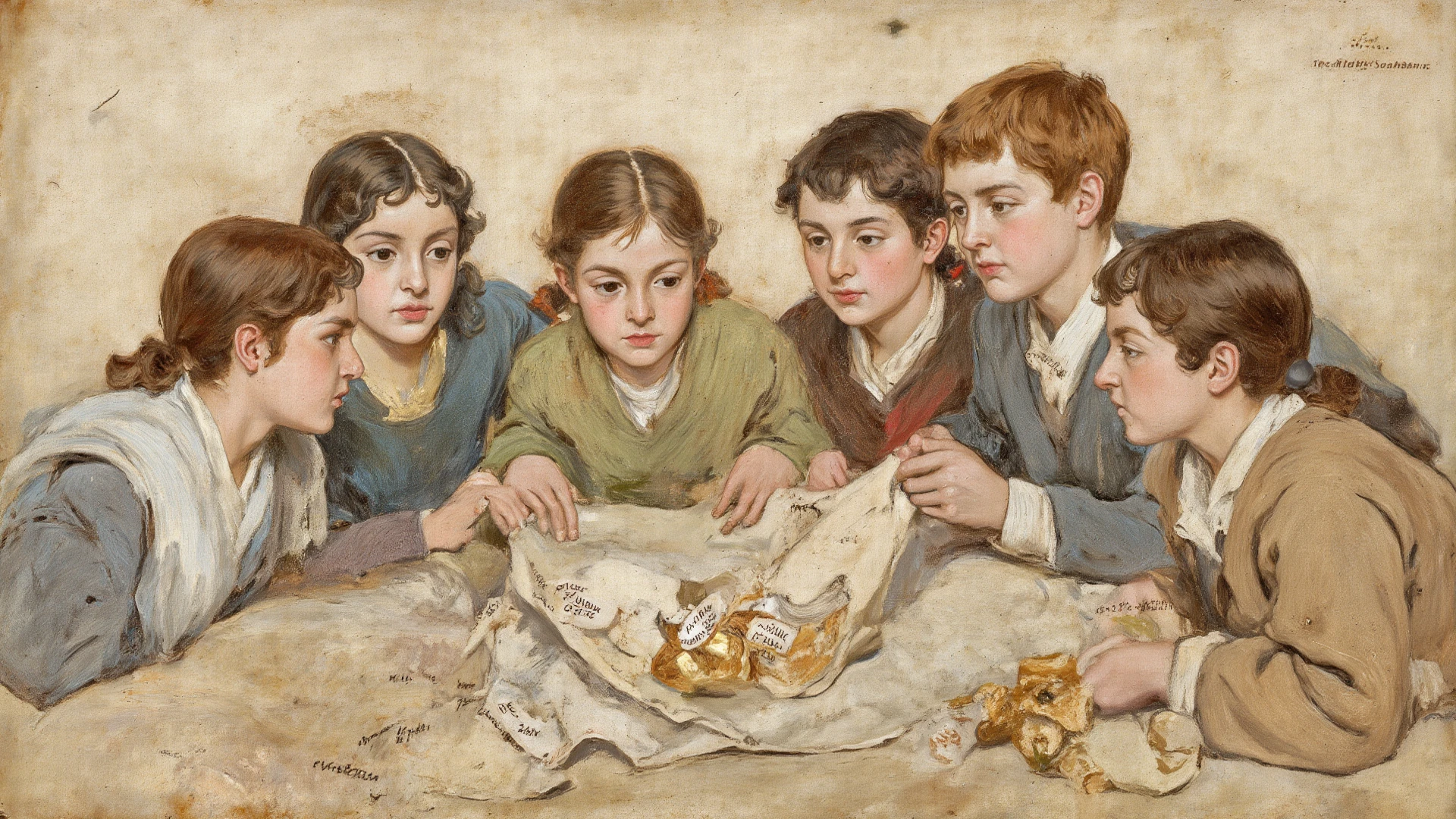 children talking