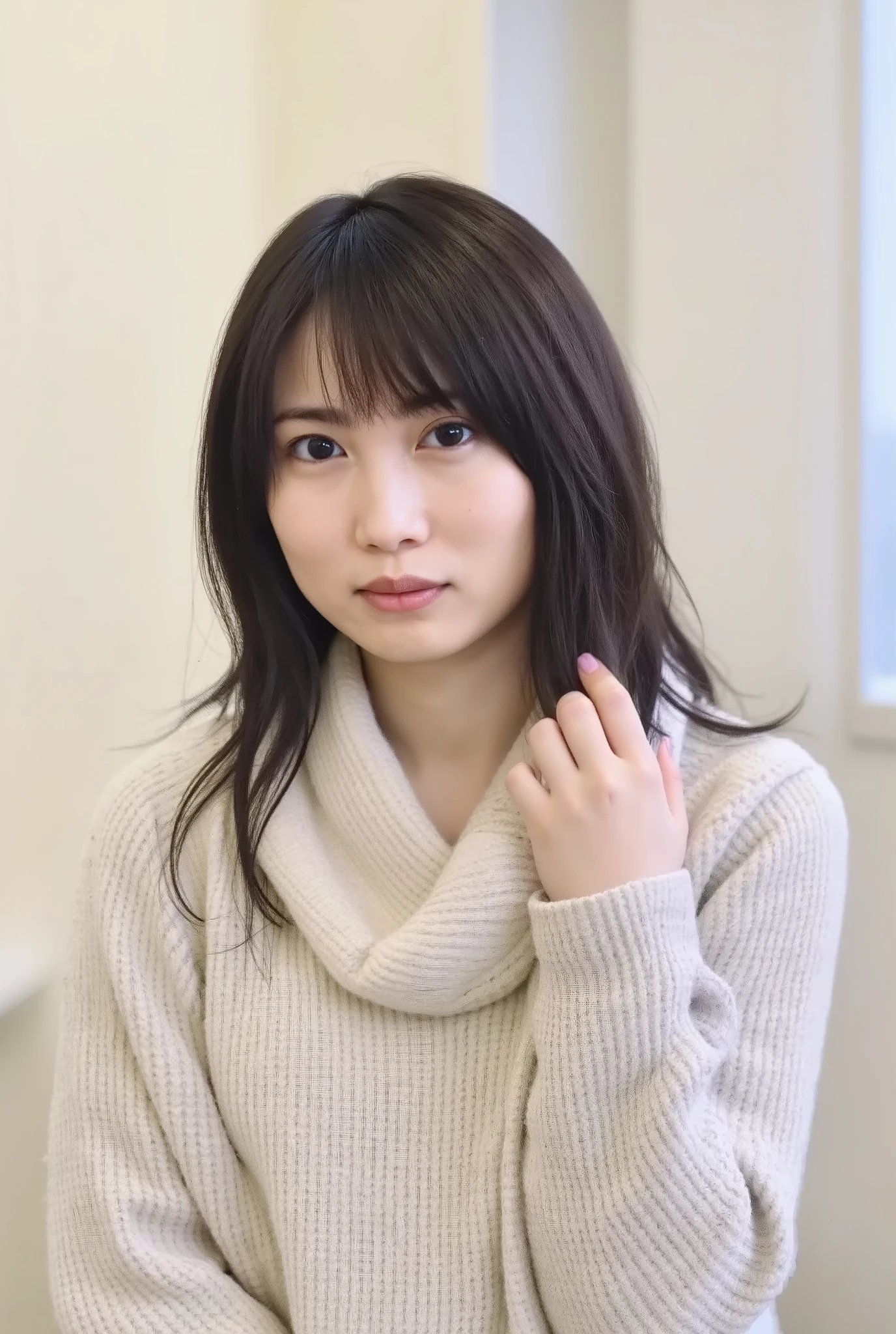 Cute 28 year old Japanese woman sitting on tatami mats indoors 、 very cute face、 very white skin 、 Pear Shape、 Not Korean 、 has no characteristics of Korea 、 Picture、Actual Product、Super tight, ultra sink clear rubber long sleeve leotard 、 Sexy Leotard with Wide Open Chest 、 A small leotard that fits your body 、 very small leotard with a width of only 2 cm、 off-shoulder leotard、big 、 high nose 、 very big s、big 、for a very tight leotard、my breasts are deformed 、 very Saggy Breasts 、 Saggy soft 、 Saggy Breasts、 both breasts hang to the side 、 Saggy chest on both sides 、 Bob-cut breasts、sideboob、 thin physique with blond braids、 amazingly thin high legs 、Make them wear high legs 、 Deep sharp high leg cut 、knee-length stockings、 bold and charming pose