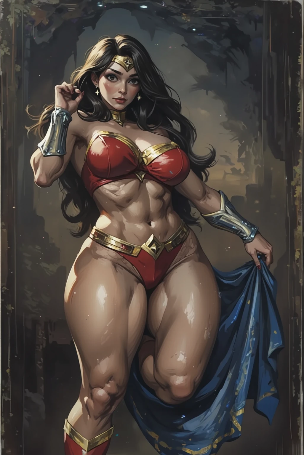 Gal Gadot plays wonder woman