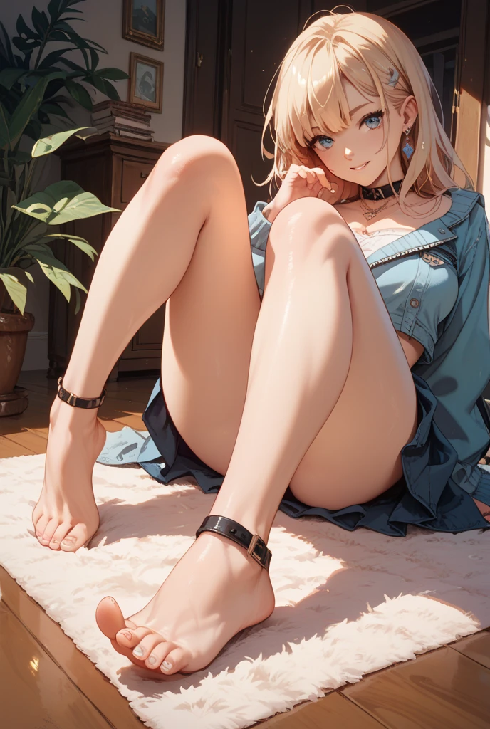 Shoes entire body, feet in view, Lucy Heartfilia, thigh high stockings
