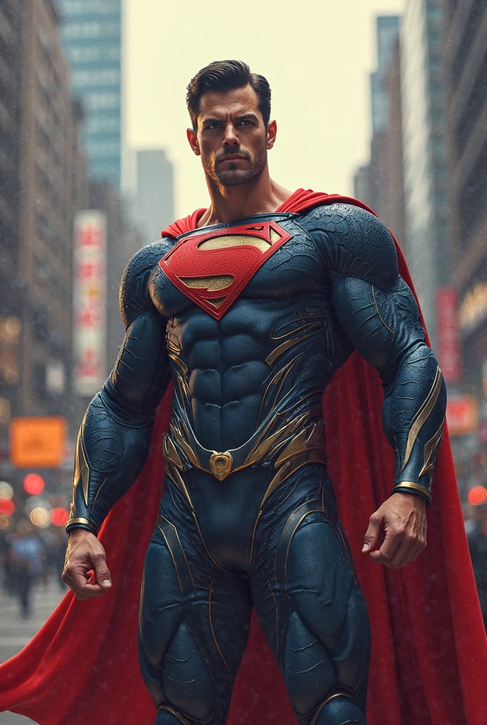 1 man full body fully shaven black hair blue eyes huge muscular 13 big thick penis large testicles greeting the viewer superman costume age 18 morning