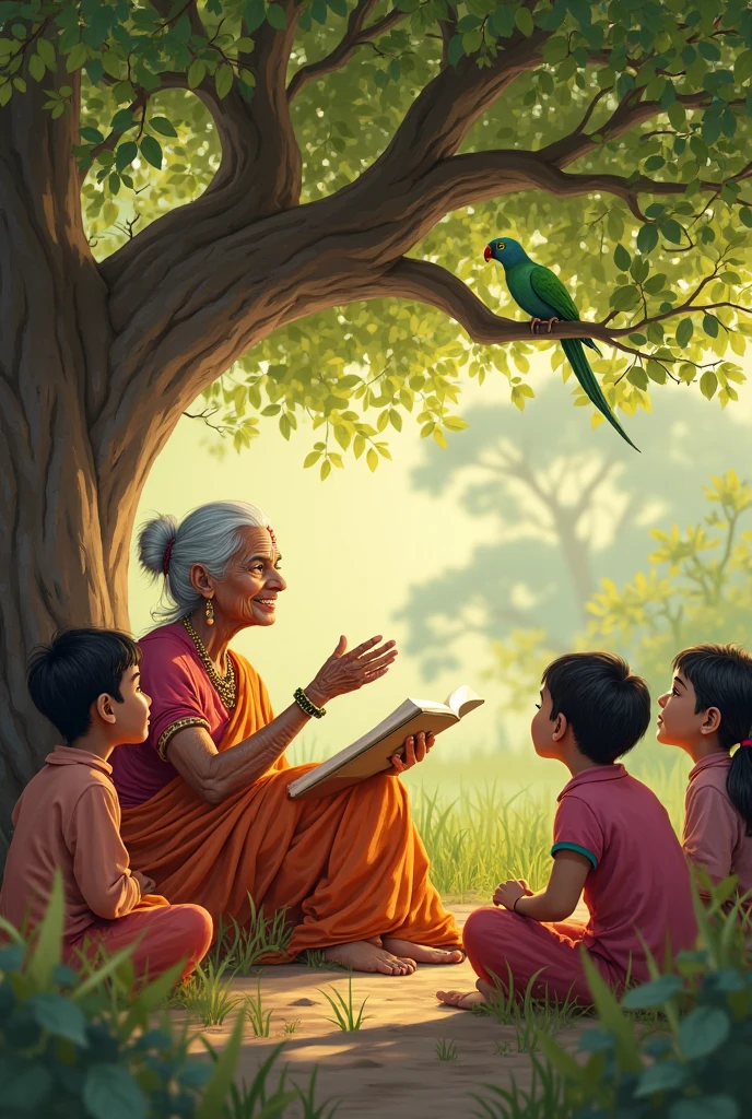 Children are seen as bearers of the future and are taught from a young age to respect their elders and value the wisdom of their ancestors.