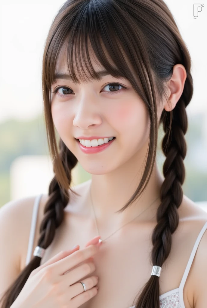 High resolution, chest, smile, Cat ear, 