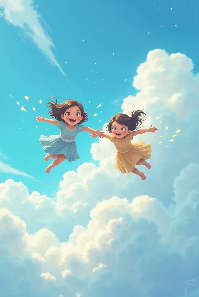 In the sky so blue, dreams take flight, for kids poem