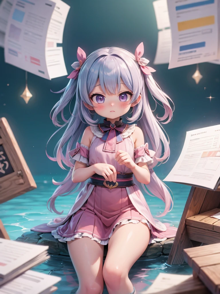 1 girl in、Being in the library、chiquita、Wearing headphones、face perfect