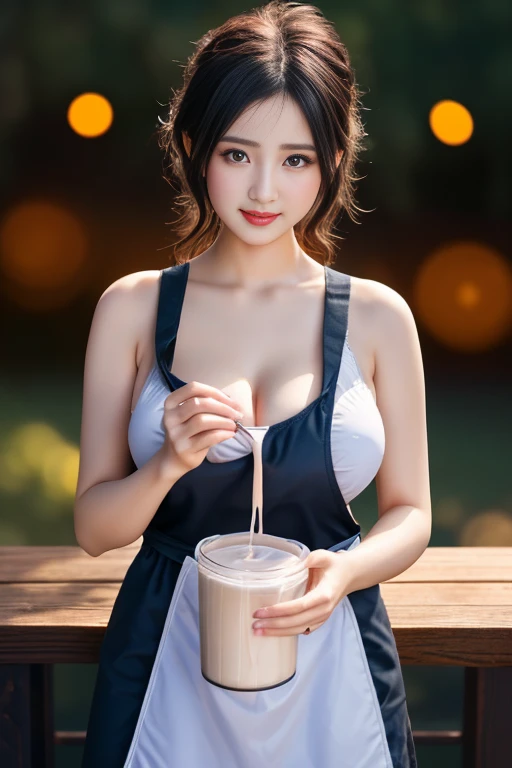 Touch the milk