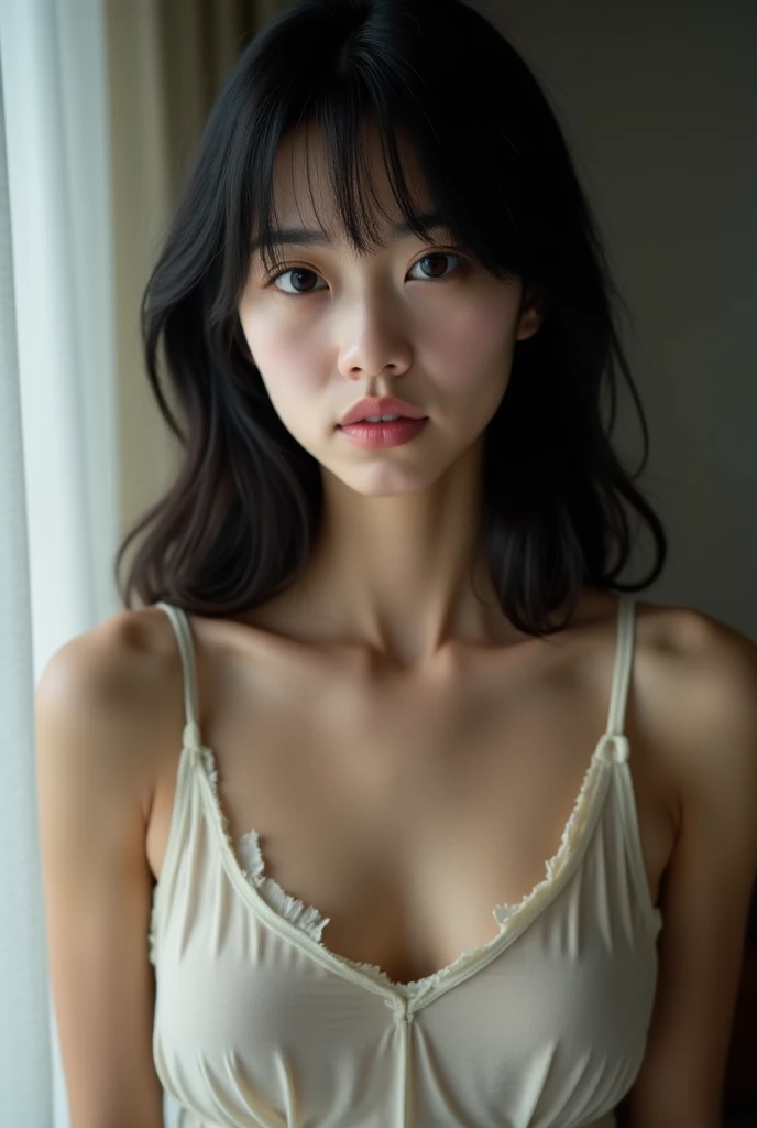 {{{{{3,318 trillion pixels high resolution, nsfw, vivid filter, Photoshop curved her waist and hip line her lip color pretty and Clear veins of tears running down her cheeks, When her brain is accessed and rewritten to virgin and she'll be ashamed, her face and her cried vein of tears running down and moaned, Realistic scenery and lovely nudity Japanese girl in a romantic Cylindrical crystal sparkling herbarium filled with flower oil, Turn her head to the other side turn her on her back, and fuck her from behind, thicken the lips look pretty, Her fluffy skin and curvy back, Boobs are fluffy and bouncy, Tits that get rounder bigger}}}}}, {{{{{She's ashamed because she's been remade into such an erotic body but her face is still a girl, When her herbarium was filled with hormone oil and her body was made into a white fluffy body she was so cried tears running down and moaned and climaxed, The curves of her body when she climaxes are lovely, frills cute bra, As her shame is amplified, she becomes more and more cried vein of tears running down and moaned of her gestures}}}}},{{{{Cuteness preserved forever shining in exchange for life from her, her beautiful slender underbust, an fetish for neck, curvy her back, her clearer nip line from underbust to hips, gloomy straight black long wig, thick vivid lips}}}}},{{Extremely detailed}}