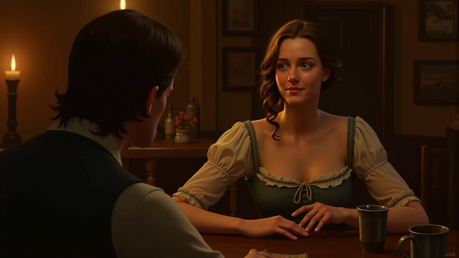 High Resolution, High Quality, Masterpiece. Hermione, clad in elegant attire, knocking over a champagne glass, spellcasting, transforming her environment into a breathtakingly detailed Friday night ambiance, featuring ultra HD, vivid colors, high detail, UHD drawing, pen and ink technique, perfectly composed, intricate details, octane render, trending on ArtStation, 8k resolution, photorealistic concept art, soft natural volumetric lighting, cinematic quality. Hyperdetalization. Hyperrealism. Dramatic light