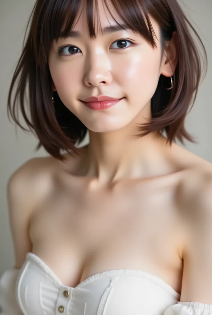 (nsfw),(naked:1.3),(Small breasts:1.3),(Flat Chest:1.3),(detailed nipples), (pink nipple),(Small areola),(masterpiece),(Highest quality),(High resolution),(16K),(raw photo), Beautiful woman, Cute face, Baby Face, smile, so beautiful, Beautiful Skin, Beautiful and exquisite, Detailed face, Slender body, short hair, Looking into the camera, Are standing, whole body, kitchen, (Have a lemon), Perfect Arms, Perfect hands, Perfect Fingers, Five fingers,