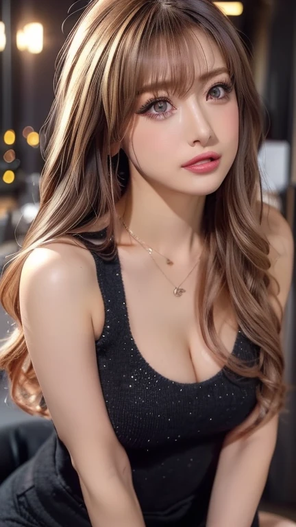 1 Female,Cleavage,Focus on the cleavage,sexy,Realistic,Highest quality,8K, Ultra high definition,RAW Photos,Perfect figure,Beauty,Small breasts,View your viewers,Shooting from directly in front,Sports bra,Upper body zoom