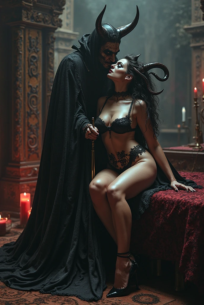 Alastor and lucifer having