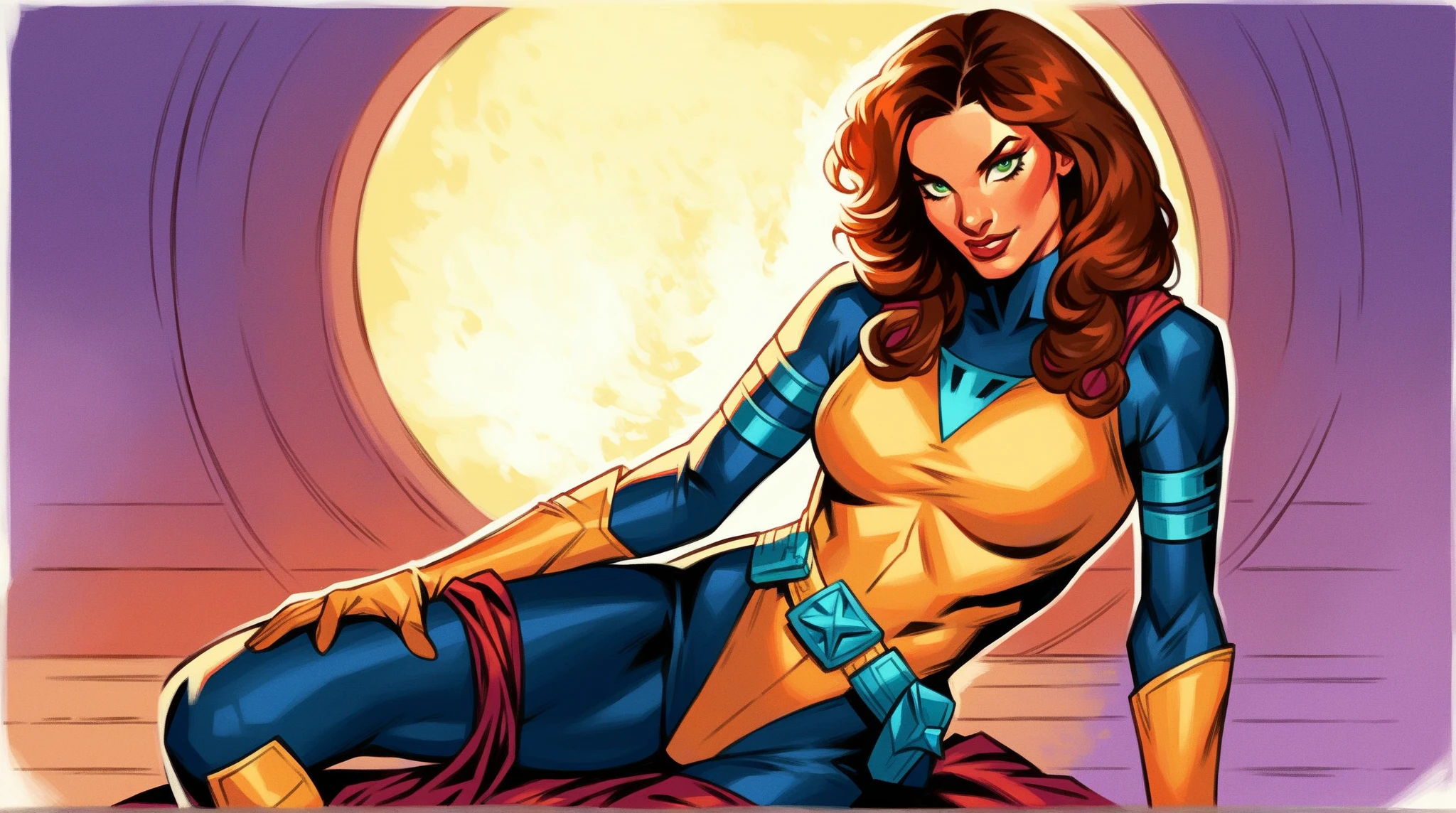 Superheroines of 90s American comics